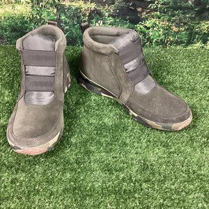 Sorel Out N About Plus Mid Boots Suede Camo 10